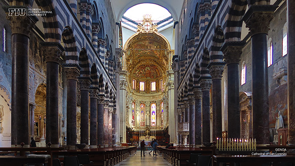 genoa cathedral interior
